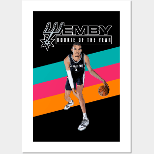 Wemby Rookie of the year Posters and Art